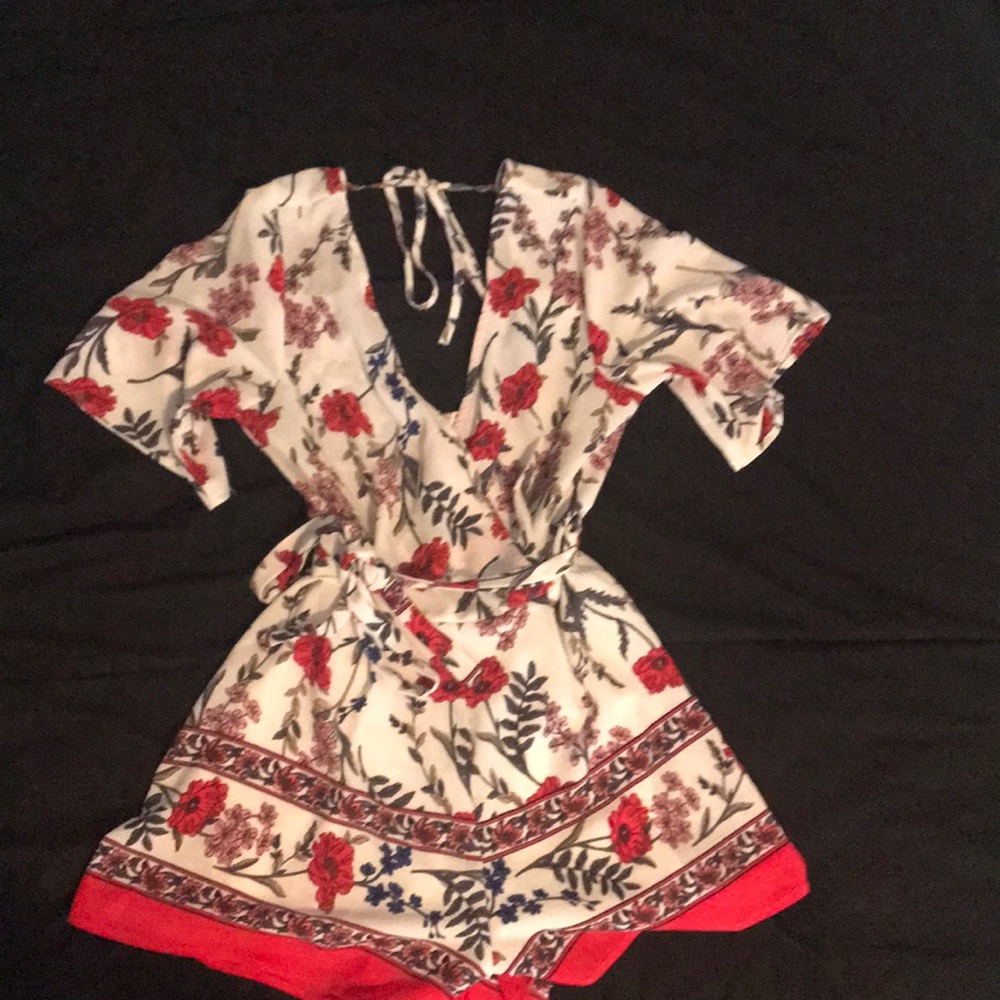 Trixxi Floral Romper